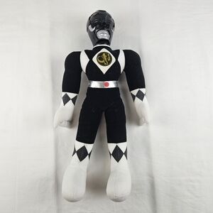 Power Ranger Black 1993 Vintage 19" Plush Toy